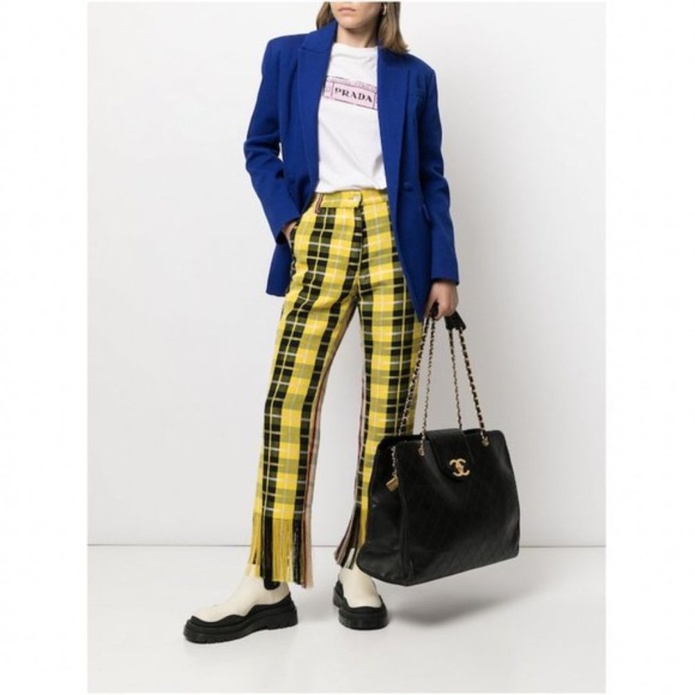 Chanel Vintage Lambskin Supermodel XL Weekender Bag - Picture 8 of 11